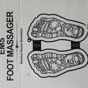 EMS Foot Massager - Black
